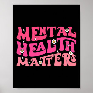 Health Problems Groovy Psychologist Therapy Squad Poster