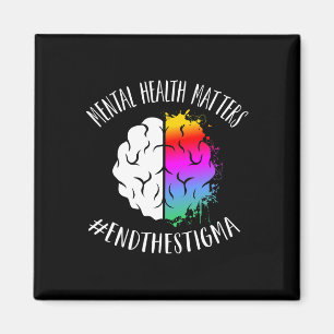 Health Problems Happy End Stigma Awareness Graphic Magnet