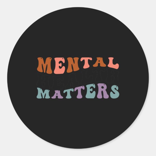 Health Problems Human Brain Illness Awareness 2  Classic Round Sticker (Front)