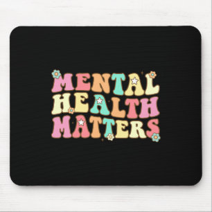 Health Problems Human Brain Illness Awareness Men Mouse Pad