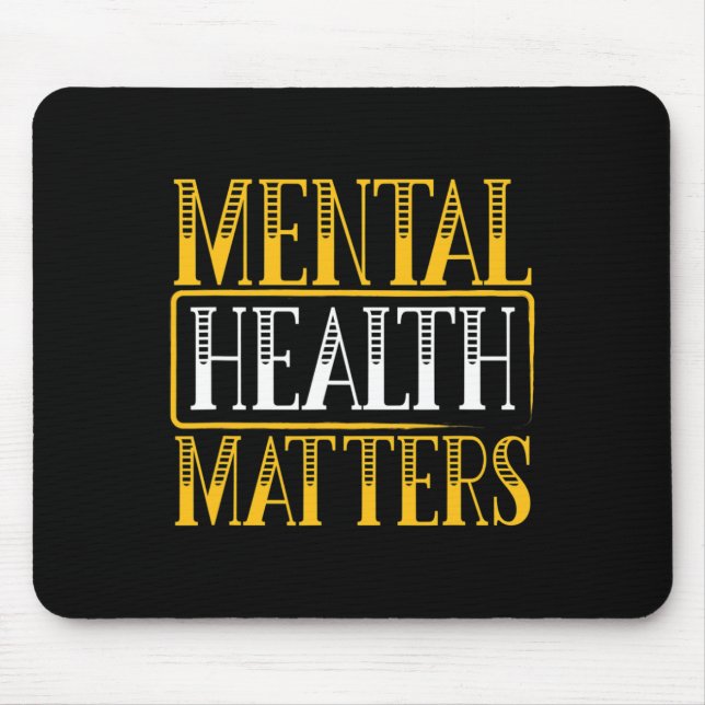 Health Problems - Human Brain Illness Awareness  Mouse Pad (Front)