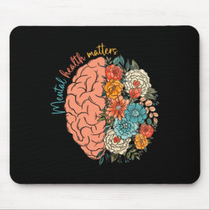 Health Problems Human Brain Illness Awareness Mouse Pad