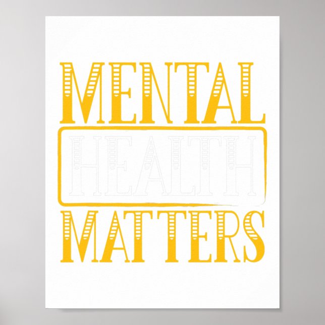 Health Problems - Human Brain Illness Awareness  Poster (Front)