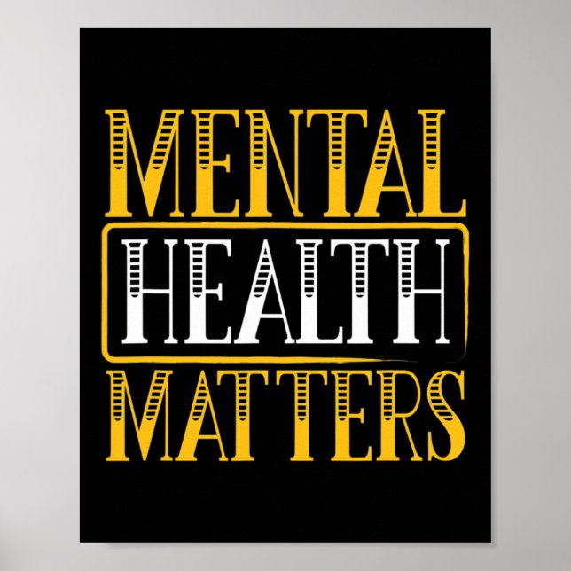 Health Problems - Human Brain Illness Awareness  Poster (Front)