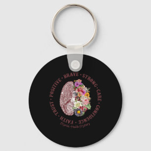 Health Problems Mental Health Awareness  Key Ring