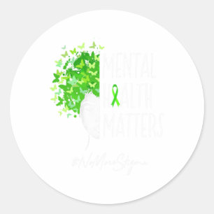 Health Problems No More Stigma Gift Classic Round Sticker