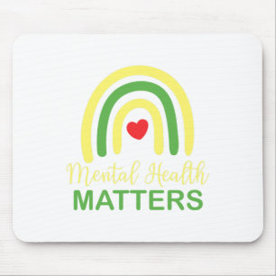 Health Problems Rainbow Retro National Awareness M Mouse Pad