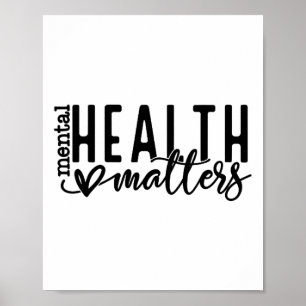 Health Problems Retro Human Brain Illness Awarenes Poster