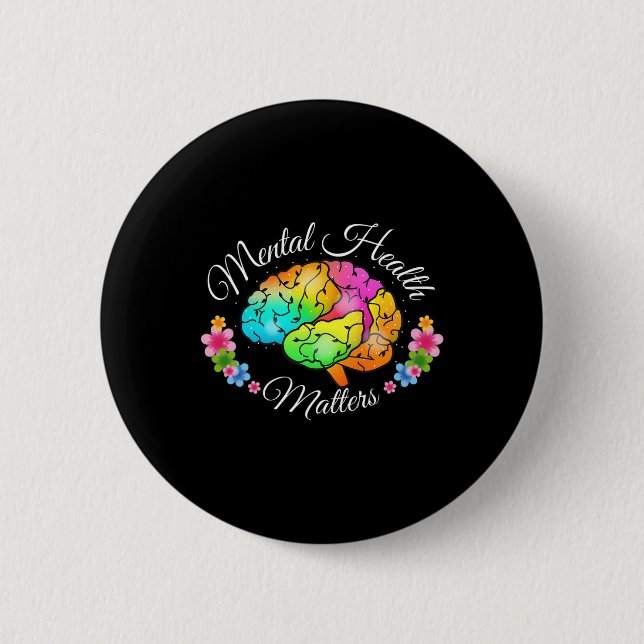 Health Problems Tees  6 Cm Round Badge (Front)