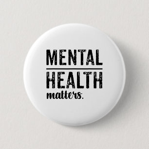 Health Problems Wear Green 6 Cm Round Badge