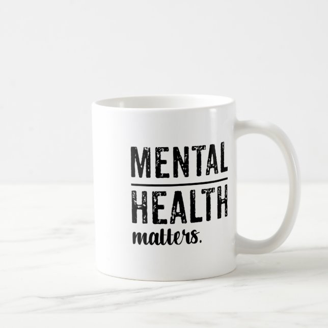 Health Problems Wear Green  Coffee Mug (Right)