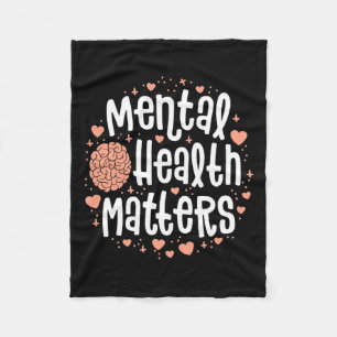 Health Problems Women's End The Stigma Illness Fleece Blanket