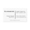Health Professional Business Card-Natural Green