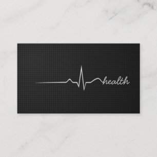 Health Pulse Modern Business Card