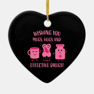 Health Recovery Get Well Soon Ceramic Ornament