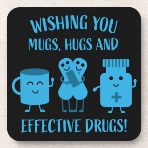 Health Recovery Get Well Soon Coaster