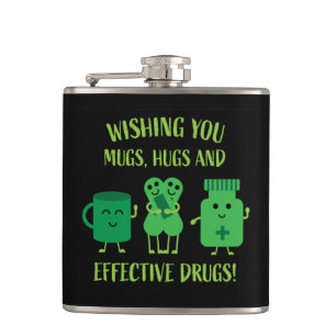 Health Recovery Get Well Soon Hip Flask