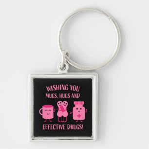 Health Recovery Get Well Soon Key Ring