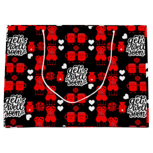 Health Recovery Get Well Soon   Large Gift Bag