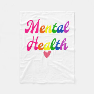 Health Team Awareness Therapist Men Women Supporte Fleece Blanket