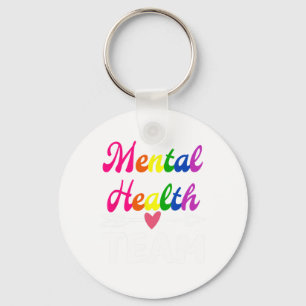Health Team Awareness Therapist Men Women Supporte Key Ring