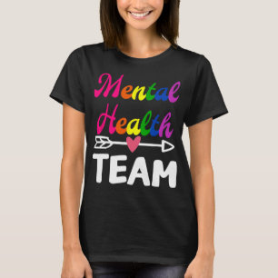 Health Team Awareness Therapist Men Women Supporte T-Shirt