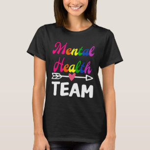Health Team Awareness Therapist Men Women Supporte T-Shirt