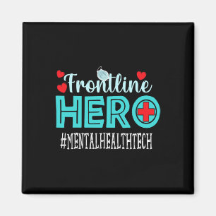 Health Tech Frontline Hero Workers Women Magnet