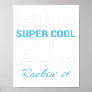 Health Technician Fun Gift Poster