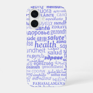 Health Text iPhone Case