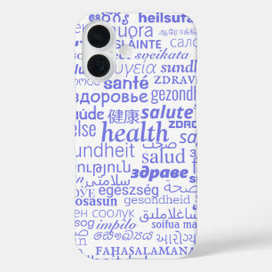 Health Text iPhone Case
