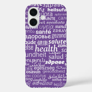 Health Text iPhone Case