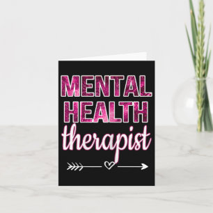 Health Therapist Mental Health Counsellor Therapy Card