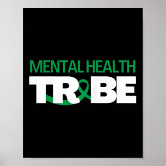 Health Tribe Mental Health Awareness  Poster