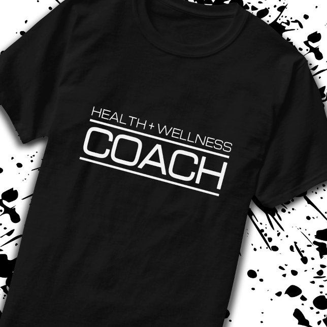 Health Wellness Coach Fitness Personal Trainer Gym T-Shirt (Creator Uploaded)
