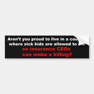 Healthcare Bumper Sticker