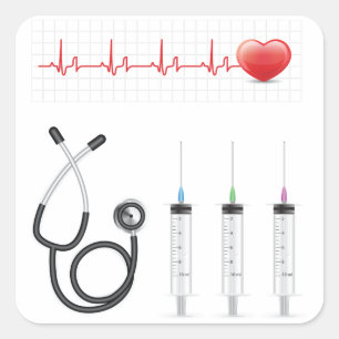 Healthcare Elements Stickers