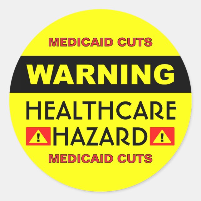 Healthcare Hazard™ Stickers (Front)