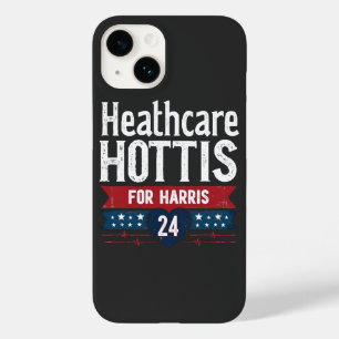 HealthCare Hotties For Harris 24 Kamala Walz Nurse Case-Mate iPhone 14 Case