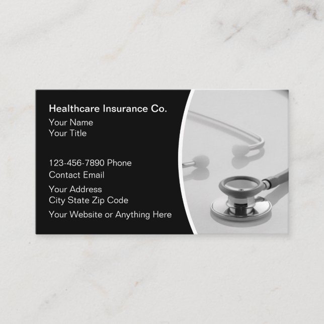 Healthcare Medical Business Visiting Cards  (Front)