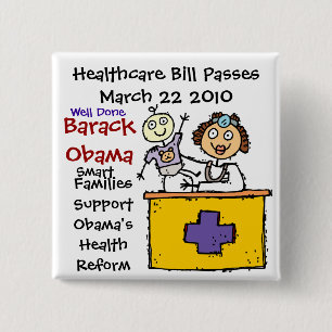 HEALTHCARE PASSES 15 CM SQUARE BADGE