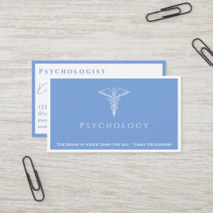 Healthcare Professional - Psychology Business Card
