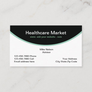 Healthcare Services Design Business Card