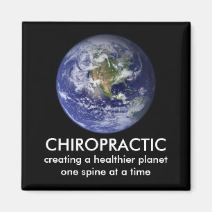 Healthier Planet Chiropractic Magnet