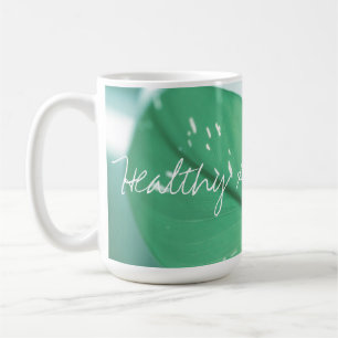 Healthy And Natural Green Leaves Mug Cup