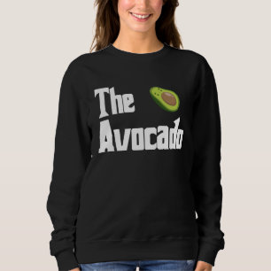 Healthy Avocado Vegan Fitness Food Herbivore Avoca Sweatshirt