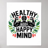Healthy Body Happy Mind Healthy Lifestyle Perfect