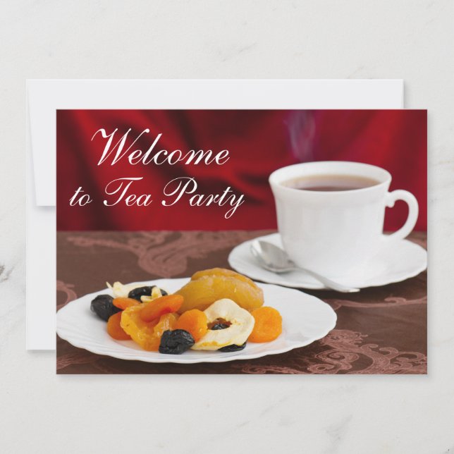 Healthy breakfast invitation (Front)