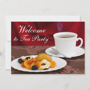 Healthy breakfast invitation