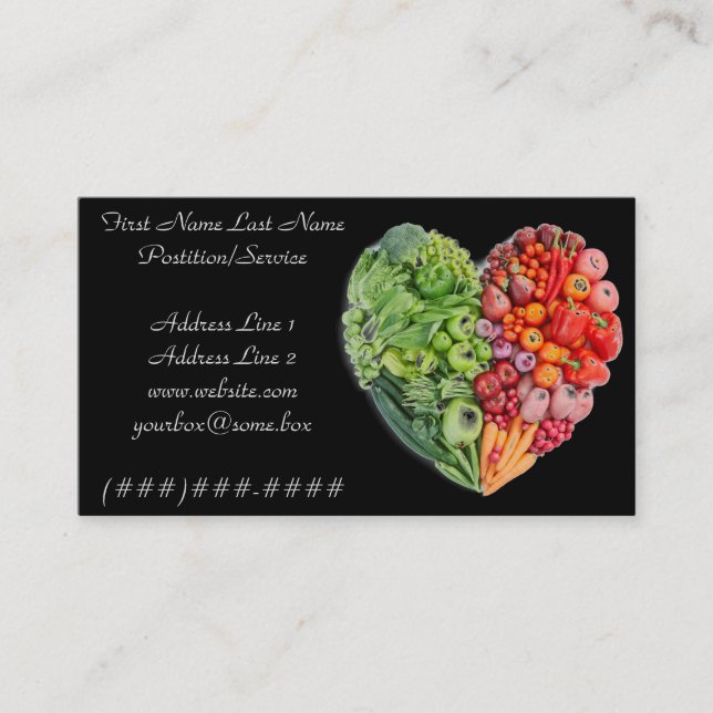 Healthy Business Card (Front)